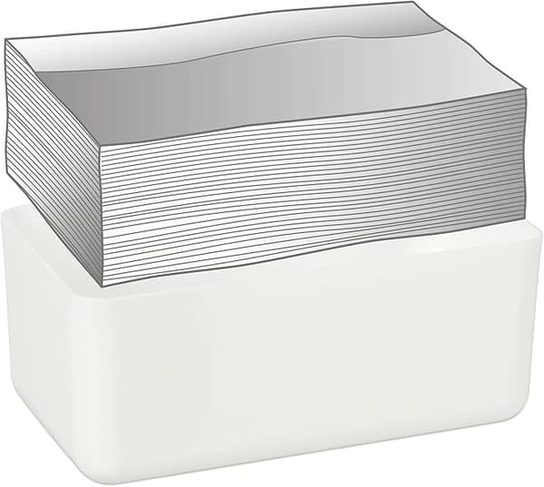 Vevboks, Toalettpapirdispenser, Plast, Bambus, 21*13*9.8
