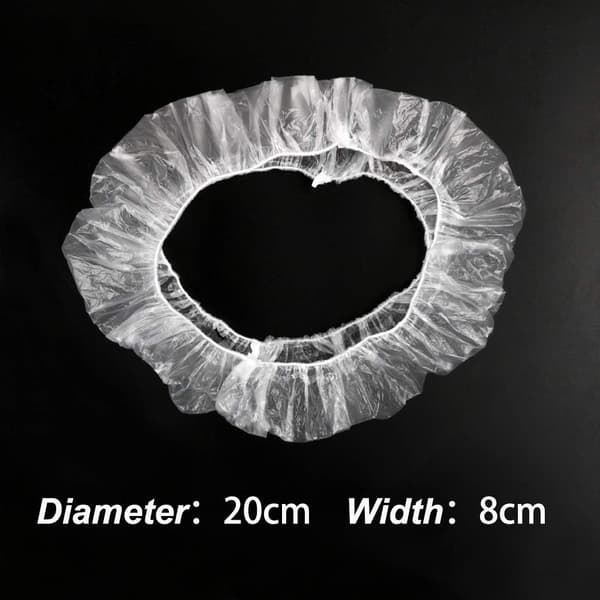 100 stk Universelt Transparent Rattskinn Trekk Elastisk Vanntett