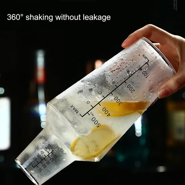Cocktail-shakeri, joka ei kaadu