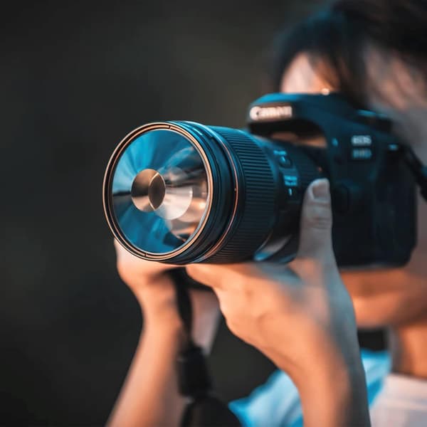 1 stk. 77mm Kalejdoskopfilter til Specialeffekter Fotografi