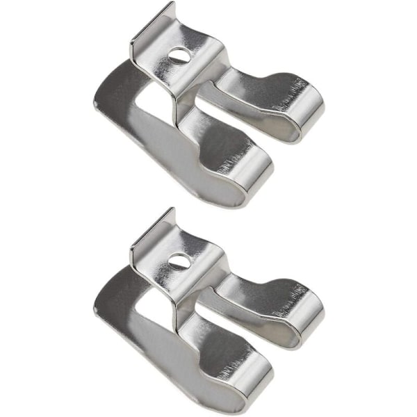 2-pack elektriska borr bälteskrokar kompatibla med DeWalt skruvdragare