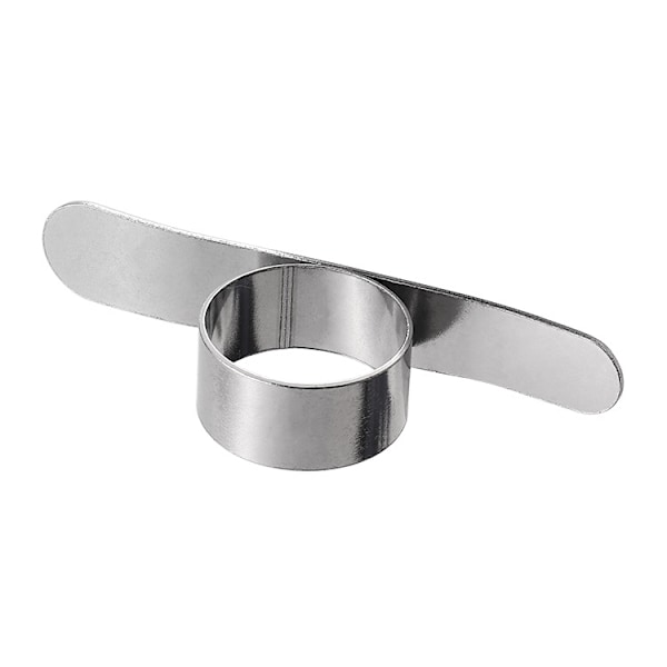 1 stk. Rustfrit Stål Appelsinåbner Finger Ring Appelsin