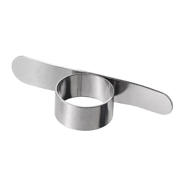 1 stk Rustfritt Stål Appelsinåpner Finger Ring Appelsin