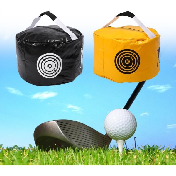 1 svart golfträningssvingtränare impact tränare svingträning