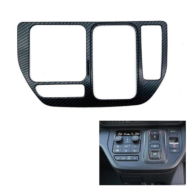 Car Carbon Fiber Central Control Shift Panel Decal Interior Modif