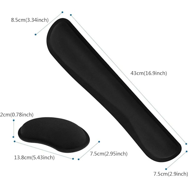 Tangentbordshandstödet och Gel-Mus Handstödet, Ergonomiskt Handstödet