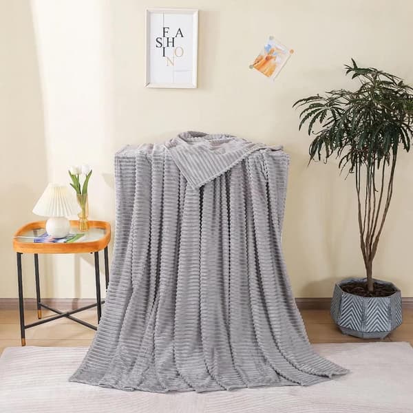 Canape Pledd - 150x200 Canape Pledd, Saugrå Sofa