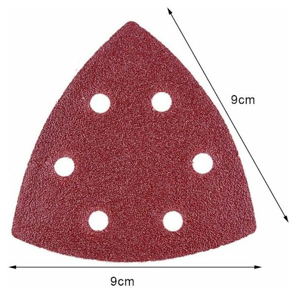Delta-Sanding Triangles 70 stk. Mixpack 10 x Grit 60/80/120/180