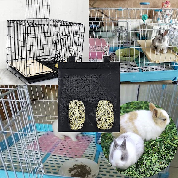 Blackhay Pose Kanin Hø Foder Kanin Fodring Pose Høposer Til Kæledyr Marsvin Marsvin Kanin Marsvin Hamstere Små Dyr