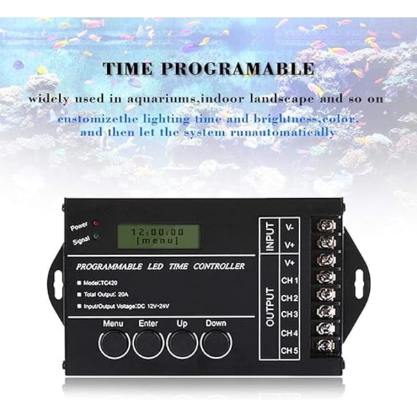 Programmerbar Timerstyrenhet Programmerbar Timer Dimmer