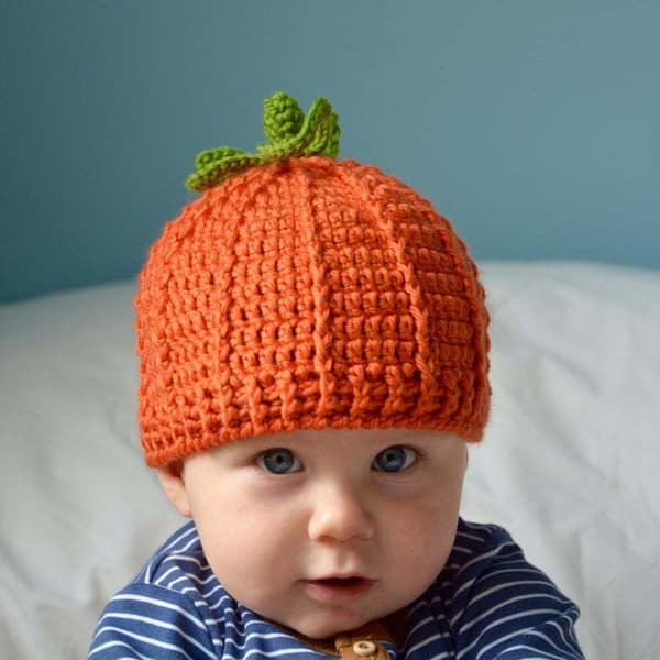Baby Gutter og Jenter Thanksgiving Jul Gresskar Beanie Hat 2