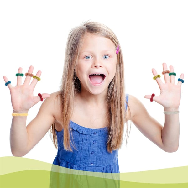 Akupressurringe Fingerringe Fidget Akupunkturringe til