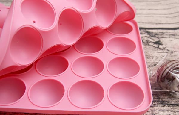 20 Huleformer for Kakepuff, Runde Lollipopformer