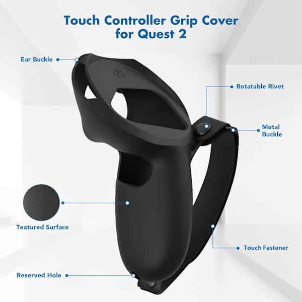 Design Beskyttende Greb Kompatibel med 2 Controller Tilbehør
