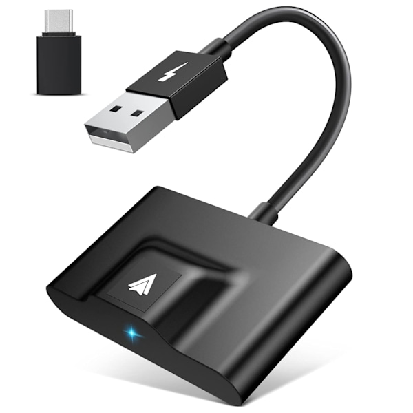 Trådløs Android Auto-adapter til biler med fabriksmonteret kablet Android Auto