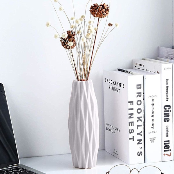21*5.5*2.6cm Dekorativ Vase Stue Ubrækkelig Enkelt Vase