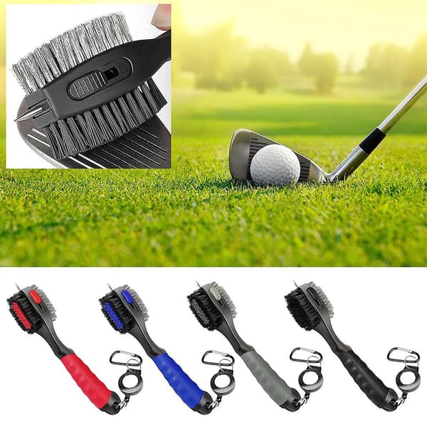 Golfklubborste Retractable Spool Line Golf Bag Tillbehör Utrustning För Herr Golfare