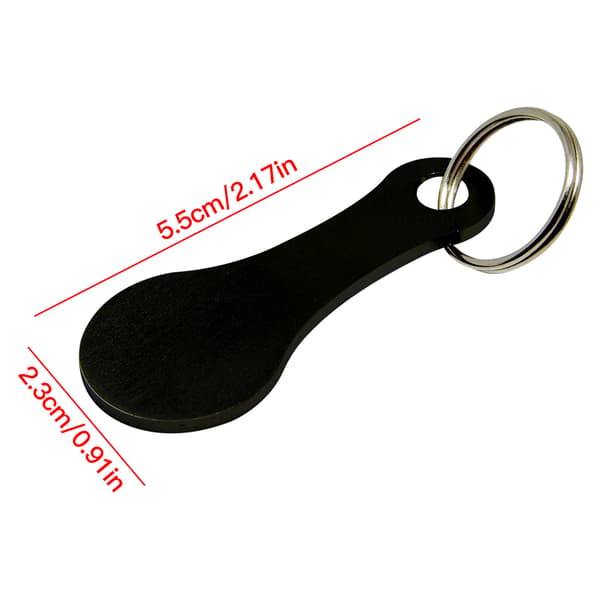 Token Indkøbsvogn Metal Nøgleholder, Token Rustfrit Stål