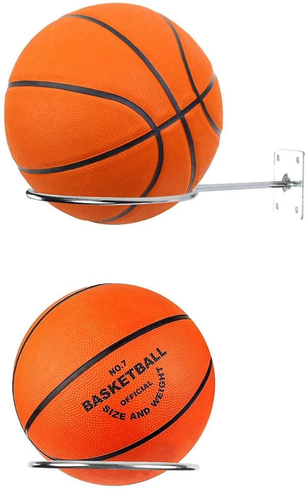 2-pack Bollförvaringsställ Bollställ Väggmonterat Basketbollställ