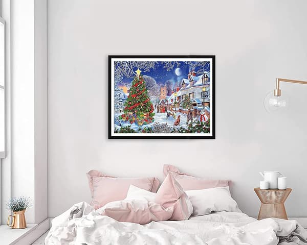 5D Diamantmaleri Gate, Diamantbroderi Jul,