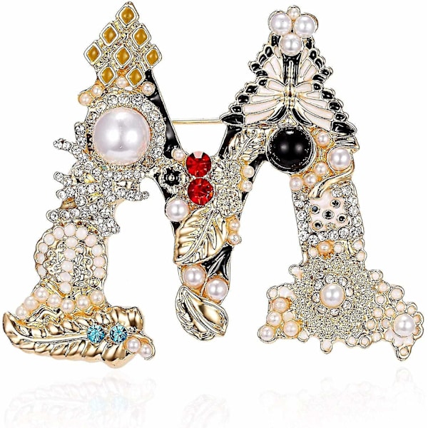 Initial Broche A-z Brocher 26 Bogstav Brocher Til Kvinder Piger