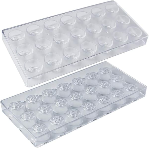 1 stk 3D Form Polykarbonat Mold Bakstverktøy Sjokoladeform