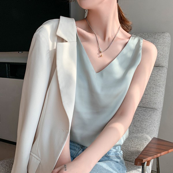 Acetat camisole damunderkläder med kostym vår