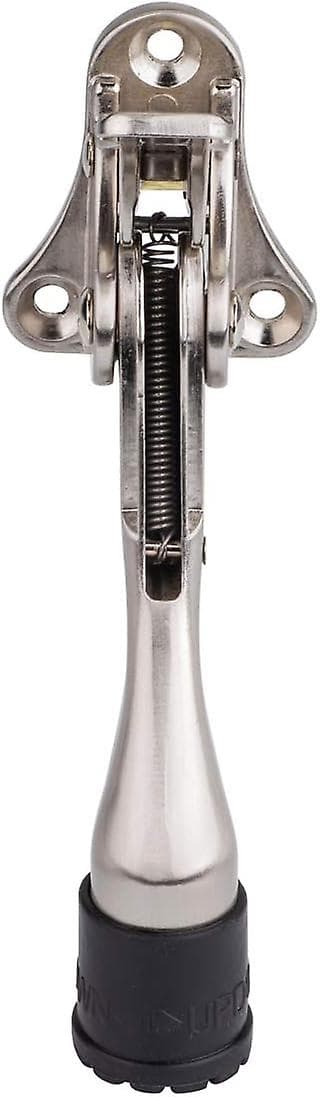 Dørstopper - 11,3 cm - Forhindrer døren i å slå - Sink-legering - Håndfri system