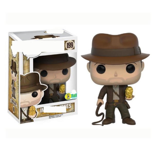 Indiana Jones Nytt/box! Gratis skydd