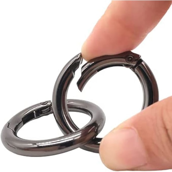 24 stk Runde Spenne Små Spenne, Sink Legering Runde Spenne, Runde