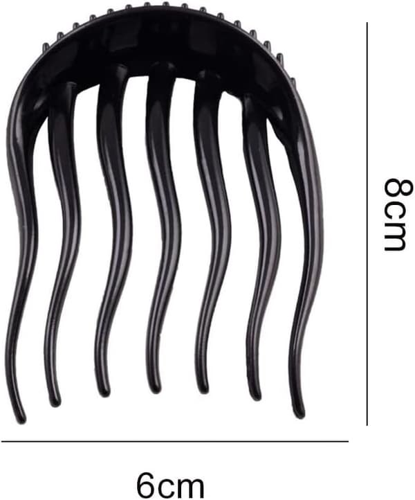 2 plastik hårindsatser, kam hår, donut, hestehale pude, basic