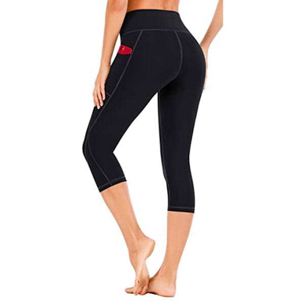 Naisten Yksiväriset Legginsit Fitness Urheilu Juoksu Treeni Jooga