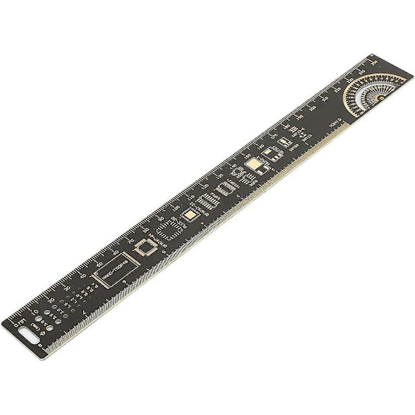 10 tum 25 cm elektronisk ingenjör multifunktion kretskort Pcb linjal ingenjörslinjal multifunktionslinjal