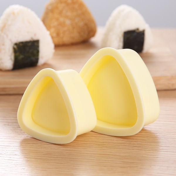 Sushiform, 2 st Sushiform Set, DIY Form, Triangulär Sushiform,
