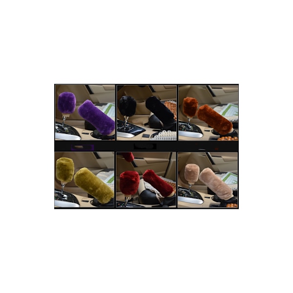 3-pack Tjock Varm Sektions Rattöverdrag Plush Rally