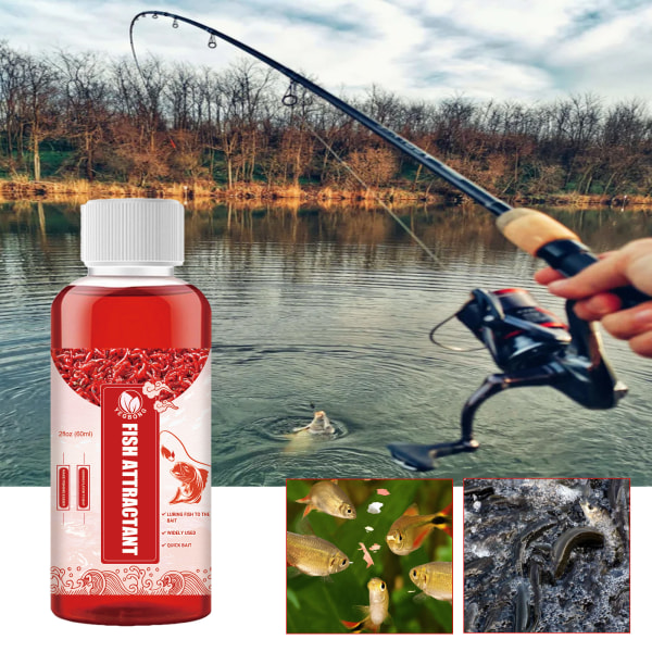 60ml Fiskeåte Attraktivt Reservoir Havfiske Graskarpe Karpe