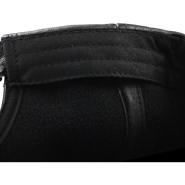 Herrar Läder Basebollkeps Justerbar Keps Sportmössa Beanie Flat