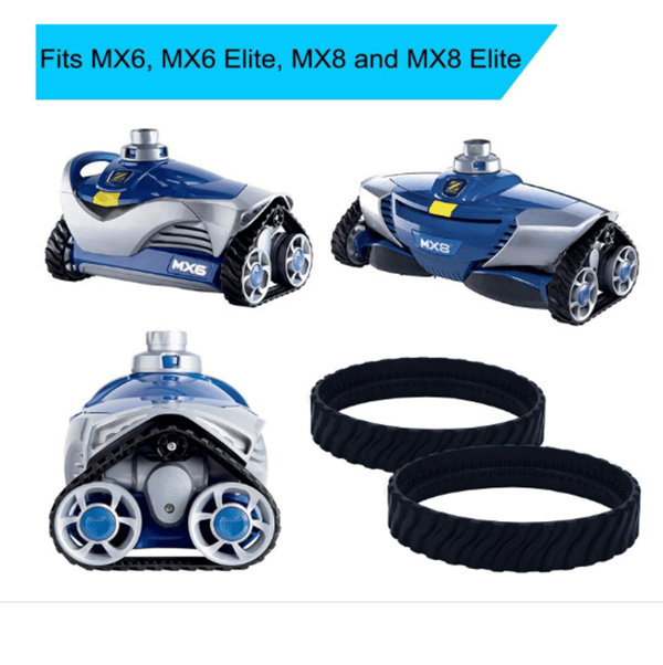 2 Sporer Tilpasset til Zodiac MX6 MX8 MX9, Robot Poolrenser