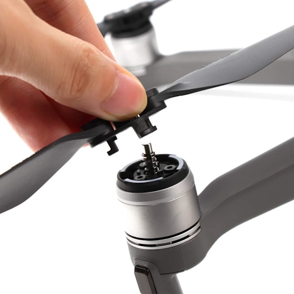 Par av Kompatibla Snabbfästande Lågbruspropellrar för DJI Mavic 2 Pro och Zoom