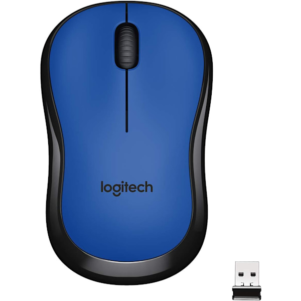 M220 Hiljainen Langaton Hiiri, 2.4 GHz USB-vastaanottimella, 1000 DPI