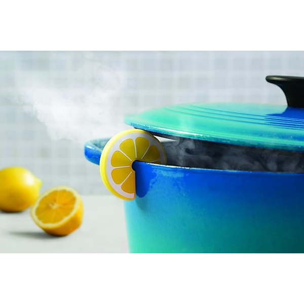 Køkken Silikon Citronkeddel Låg Løfter Supper Splatterproof
