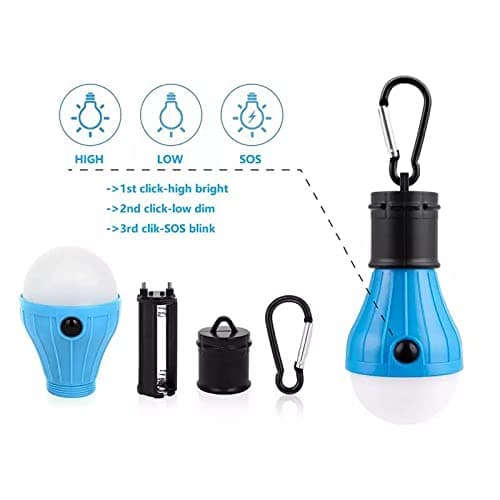LED Teltslys - Campingudstyr, kompakte campinglys