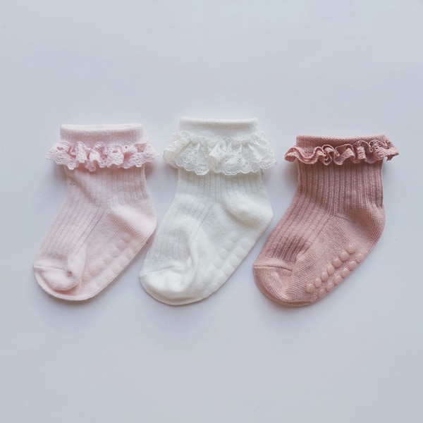 Utrikeshandel Babyprickiga Strumpor Baby Gummistropp Strumpor