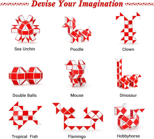 Magic Snake, Magic Snake 48 Palikalla, Kierteinen Leikkipuzzli