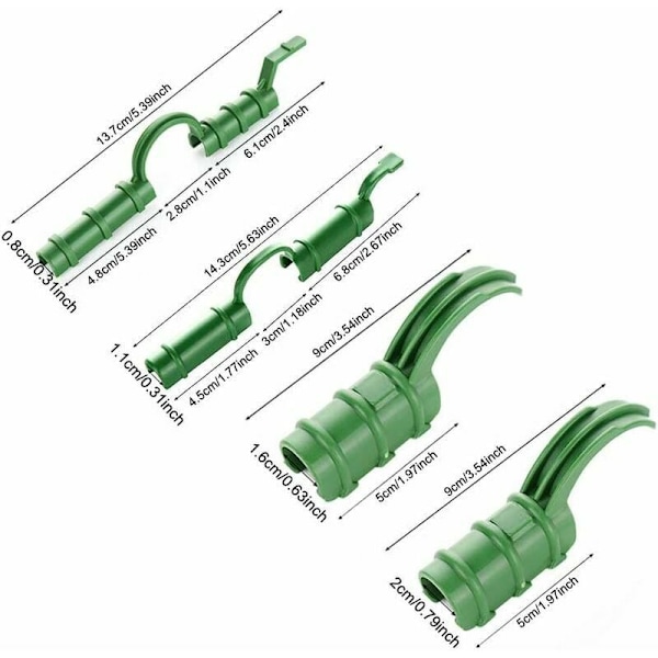 20 stk drivhusfesteklips drivhusklips for rør, festeverktøy G