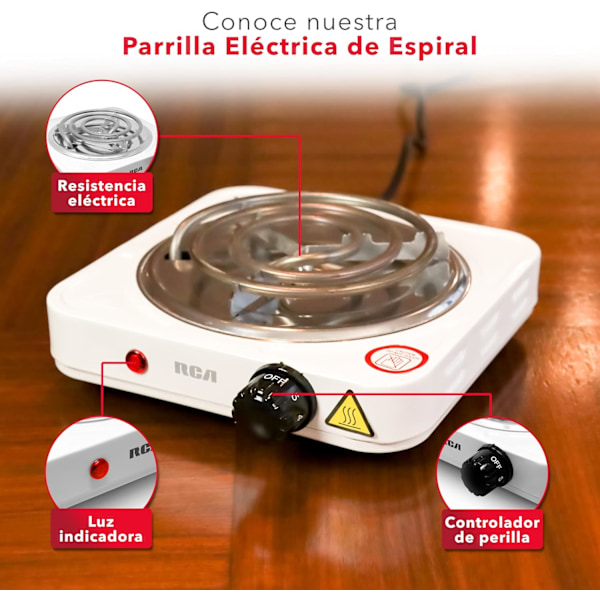 Spiral Elektrisk Grill