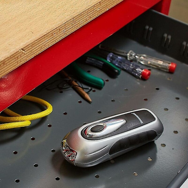 Handvev ficklampa Ingen batterier krävs, miljövänlig, för camping, vandring