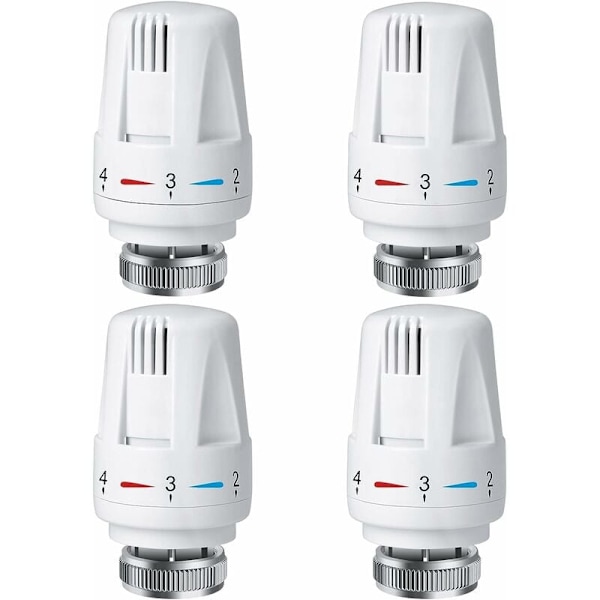 Termostatisk radiatorventil, TRV Radiatortermostat M30 x 1,5, Termostatisk radiatorventil, Radiatorventiler för