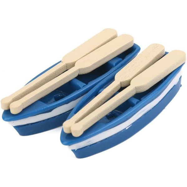Mini Fiskebåt Mini Mossa Mini Landskaps Båtillbehör, 2