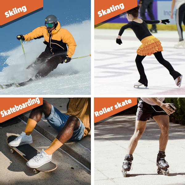 Skyddande vadderade shorts för snowboard, skridskoåkning och skidåkning, snowboard-stumpdynor, svanskotan, höft och skinkor